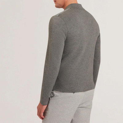 Men Grey Dejo Collared Jacket
