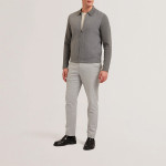 Men Grey Dejo Collared Jacket