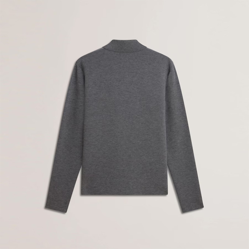 Men Grey Dejo Collared Jacket